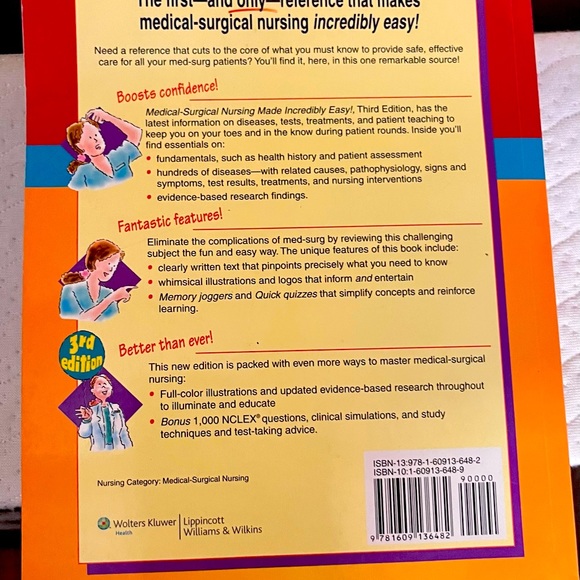 Medical Surgical Nursing Made Easy - EUC - Picture 3 of 3